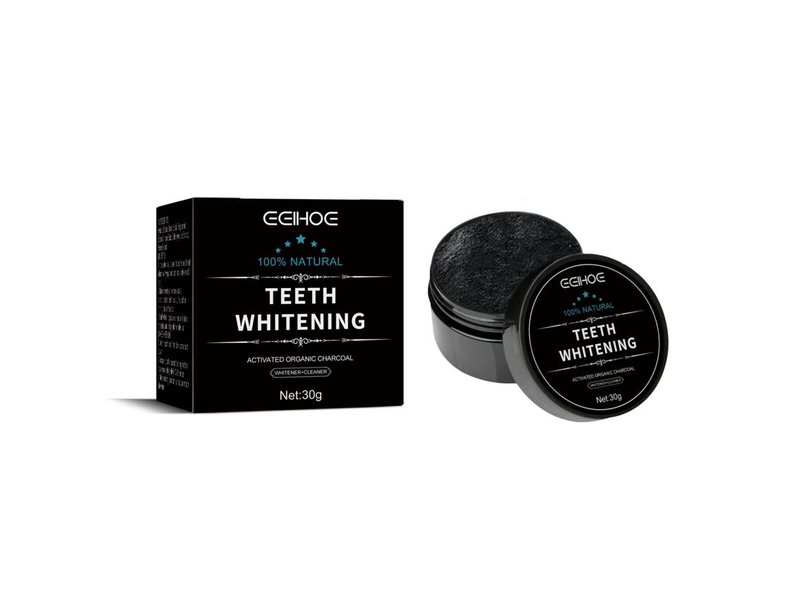 Clareamento Dental com Carvão Ativado para Dentes Brancos e Protegidos LAXISCREED