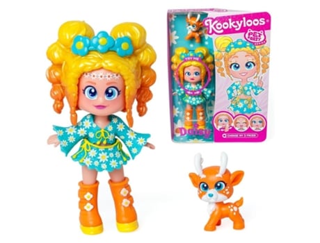 Muñeca Kookyloos Daisy Serie Pet Party Ciervo Mascota Incluido Pkl6d112in0 Magic Boxmagicboxp24