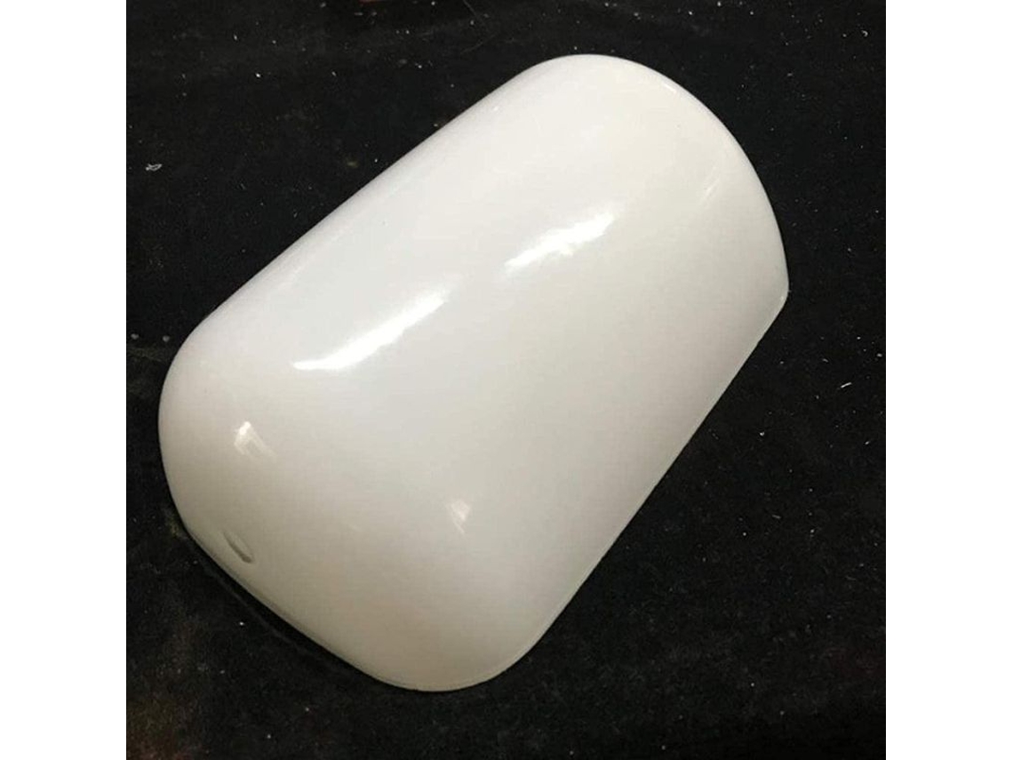 Abajur de Vidro Nova Line para Lâmpada Bancária 22.5x13.5x7.5cm