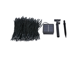 Cordão de luzes solares 200 LEDs 22m IP65 à prova d'água para áreas externas AQUAFORGE