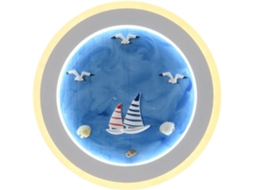 Aplique De Parede Decorativo Criativo Para Meninos E Meninas, Luminária De Cabeceira Nórdica, Luz Br Gokoco