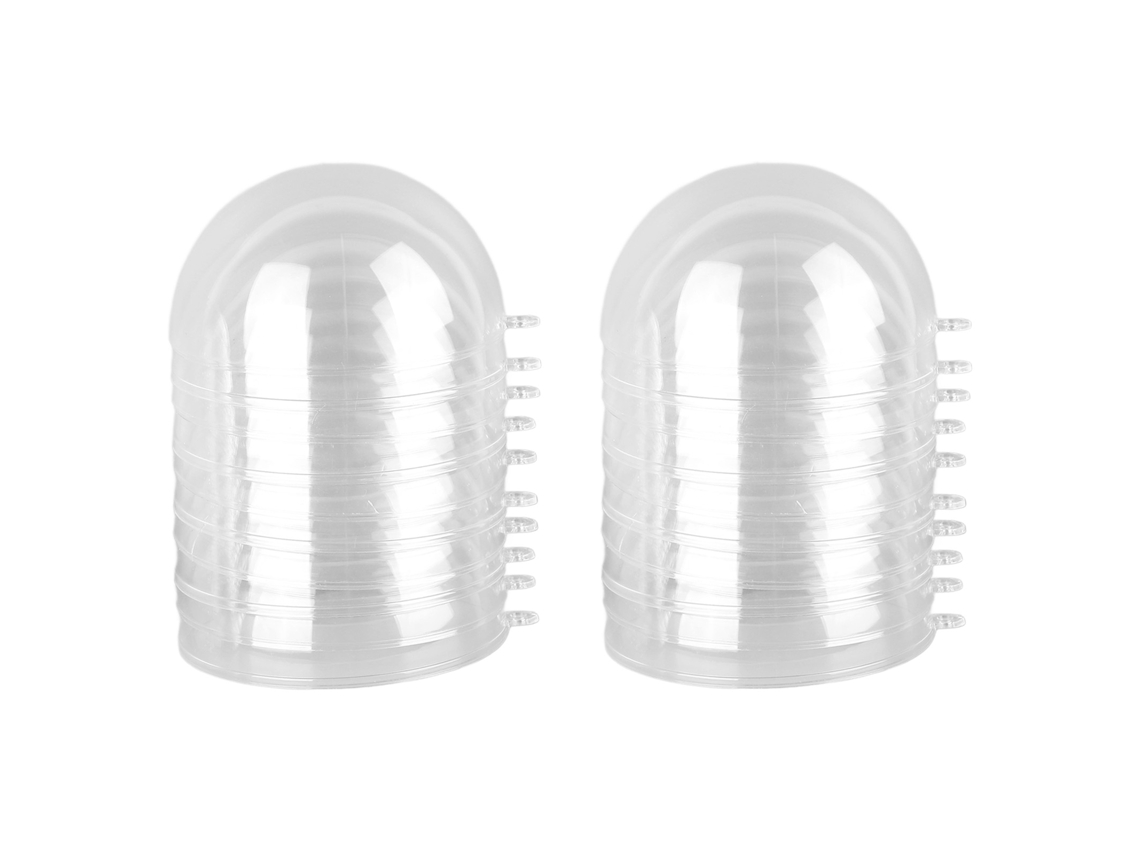 Bolas De Natal Laxiscreed De Plástico Transparente 3.9in Para Decoração Festiva
