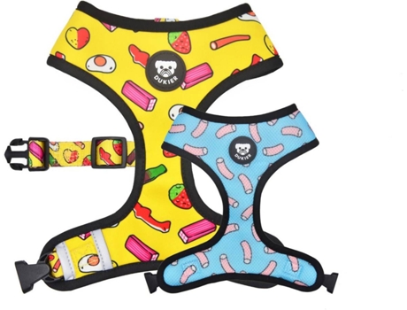 Peitoral para Cães, Gatos DUKIER Reversible Sweets Xs L