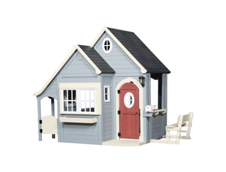 Casa de brincar no solo BACKYARD DISCOVERY Playhouse