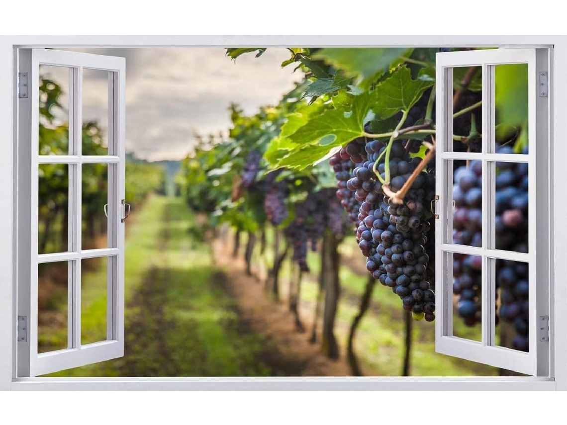 Adesivos Muraux 3d Passas Pvc Adesivo de Parede Adesivo Para Janela Quarto Sala Escritório Decoração 62x92cm