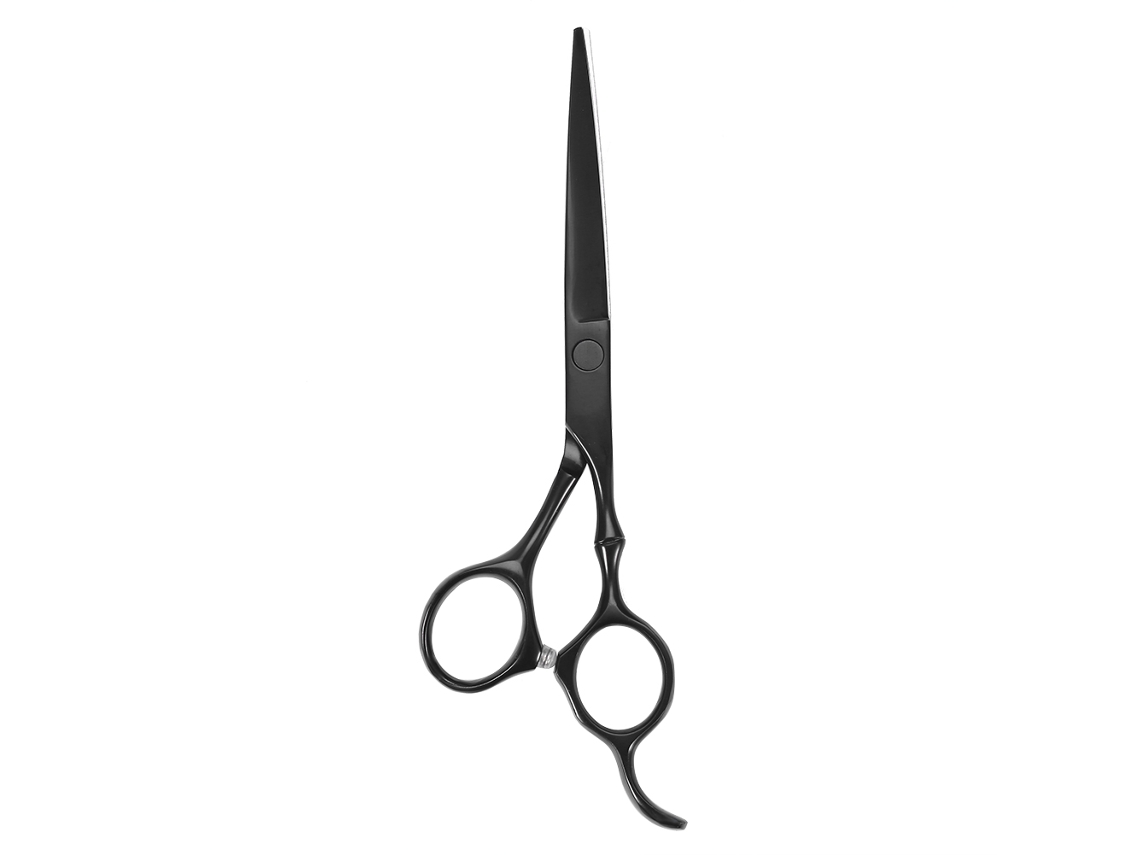 2026 tesouras Profissionais de Cabeleireiro para Corte e Desmechado, 17,5 Cm, Cor Preta, Ideal para Salões