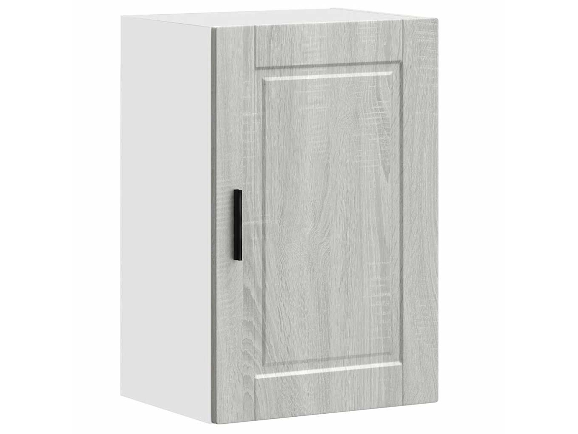 Kitchen Wall Cabinet, Kitchen Wall Cabinets Vidaxl Cinzeto Madeira Processada (n/a)