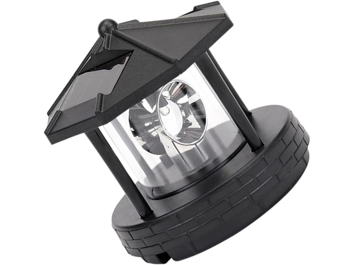 Peça De Luminária Solar De Jardim Led À Prova D'água Em Plástico