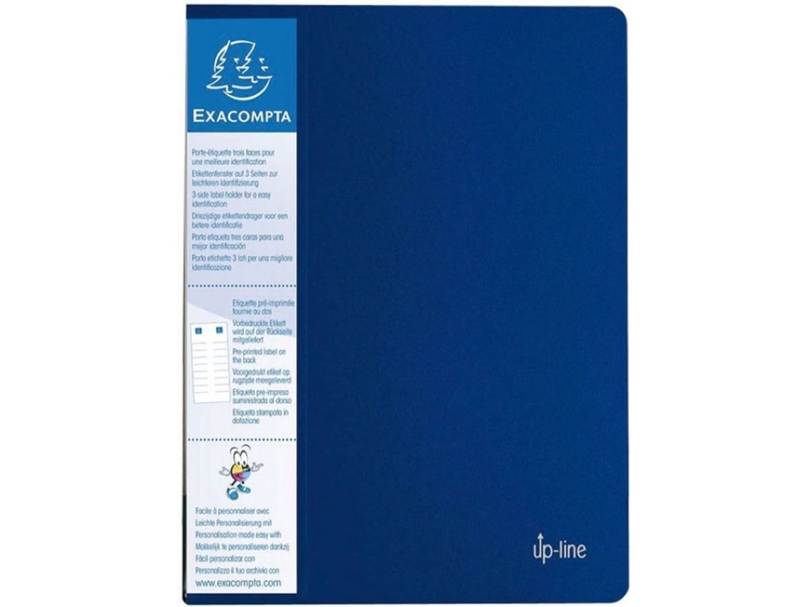 Livro de Apresentação EXACOMPTA 301299 (Azul - Polipropileno - A4)