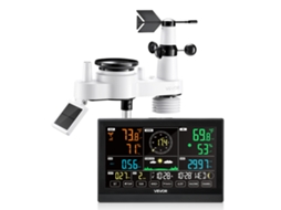 Estação meteorológica sem fio Vevor 7 em 1 com tela widescreen de 190,5 mm