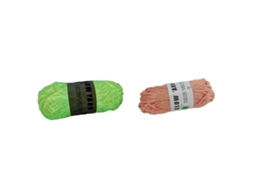 Lurelia Fio Tricô Macio Poliéster 50g 3 Cm Colorido Para Crochê