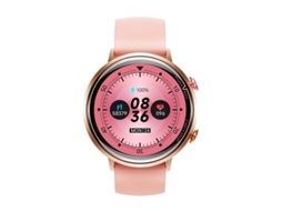 Relógio inteligente feminino HD Amoled 1.32 Mais de 100 modos esportivos Monitor de frequência cardíaca e som Rastreador de condicionamento físico Bestvite