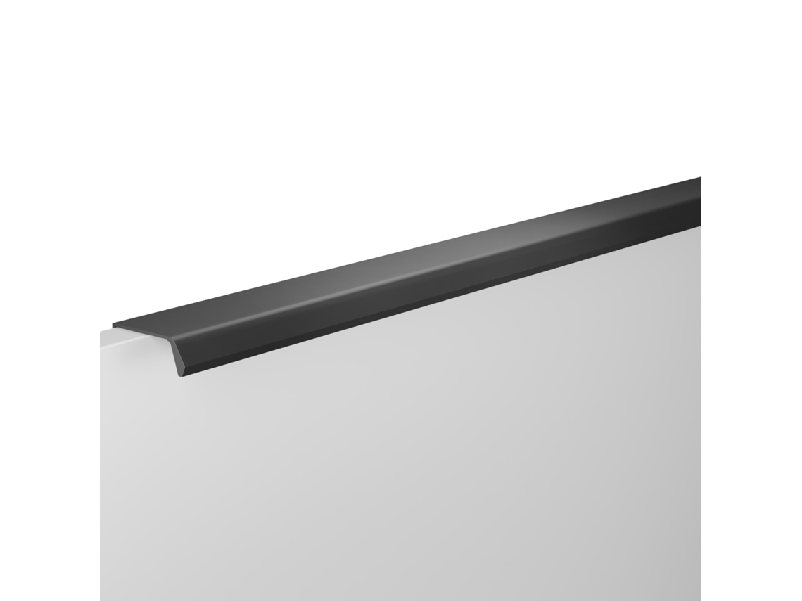 Puxador para Móveis em Zamac de 160mm de distância entre eixos Verniz Preto Mate HARDWAREXCHANGE