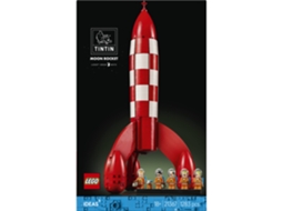 Lego® 21367 Ideas Cohete Lunar De Tintin - Maqueta Y 5 Minifiguras