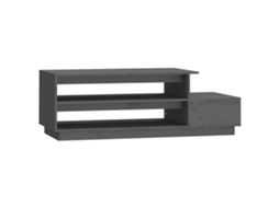 Mesa de Centro em Madeira by Pinho Maciça Cinzento MAISON EXCLUSIVE (120x50x40,5 cm)