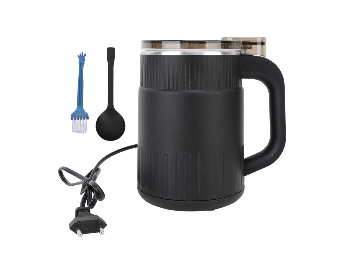 Moedor de café elétrico 200w aço inox com lâminas 4 folhas para grãos e temperos S/MARCA