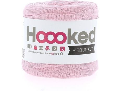 Fio de Algodão HOOOKED RibbonXL Sweet Pink (Rosa - 60 m)