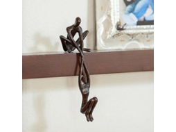 Toalhas de crochê Nova Line, artesanais, de algodão, 20cm, 4pcs, bege | S/MARCA
