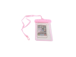 Bolsa Seca Universal Celular Impermeável Rosa Luminosa