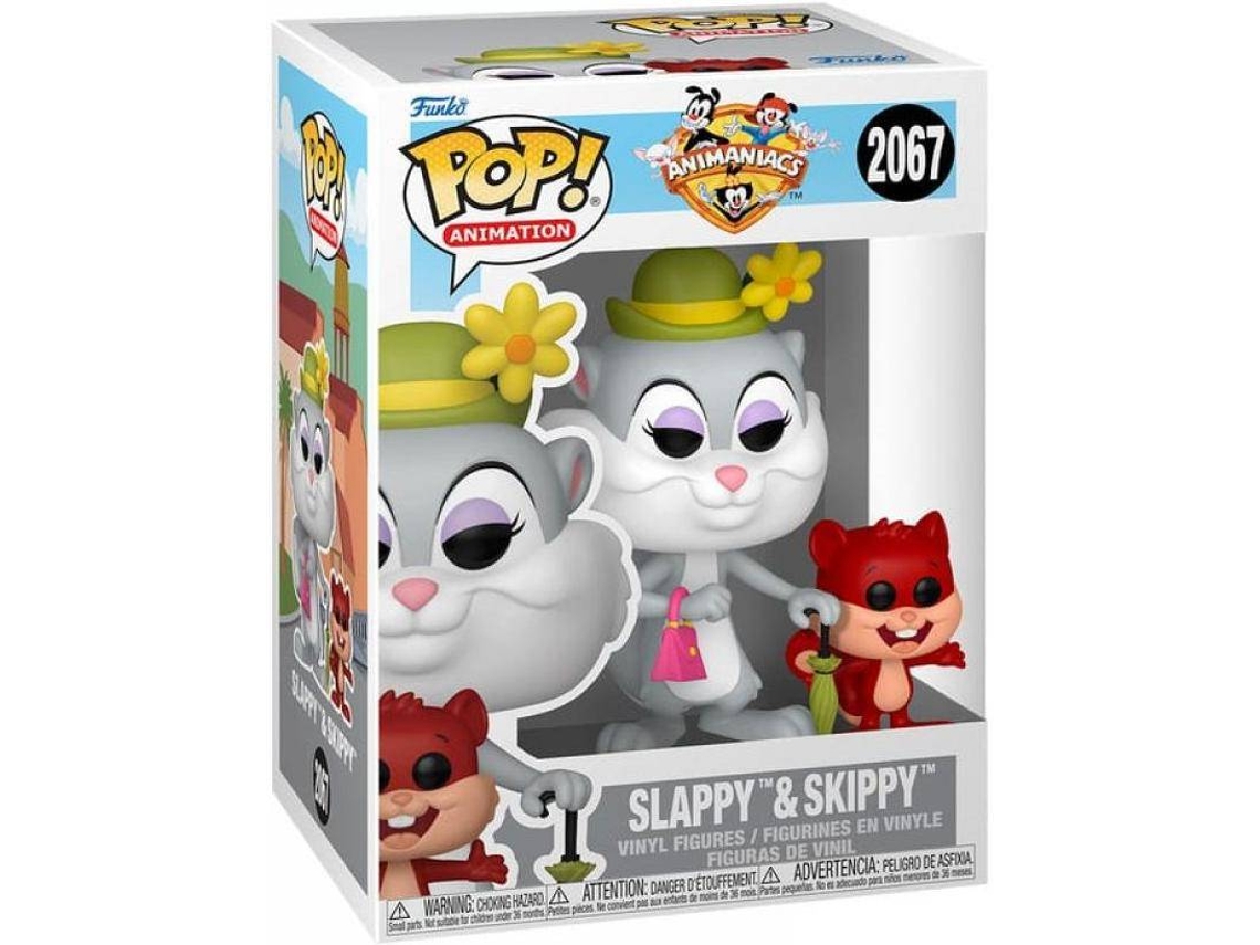 Figura FUNKO Pop! Animation: Animaniacs - Slappy & Skippy (Possível Chase)