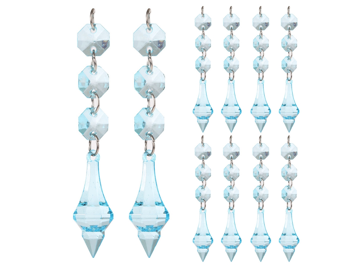 Laxiscreed Pendente De Bola De Acrílico Transparente Para Decoração E Diy