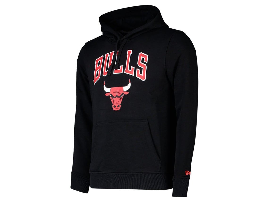 New era Team Logo Po Chicago Bulls Hoodie Black