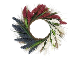 Guirlanda Patriótica de 4 de Julho com Espiga de Arroz ARTES MARCA
