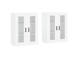 Wall Mounted Cabinet, Wall Mounted Cabinets Vidaxl Branco Madeira Processada (n/a)
