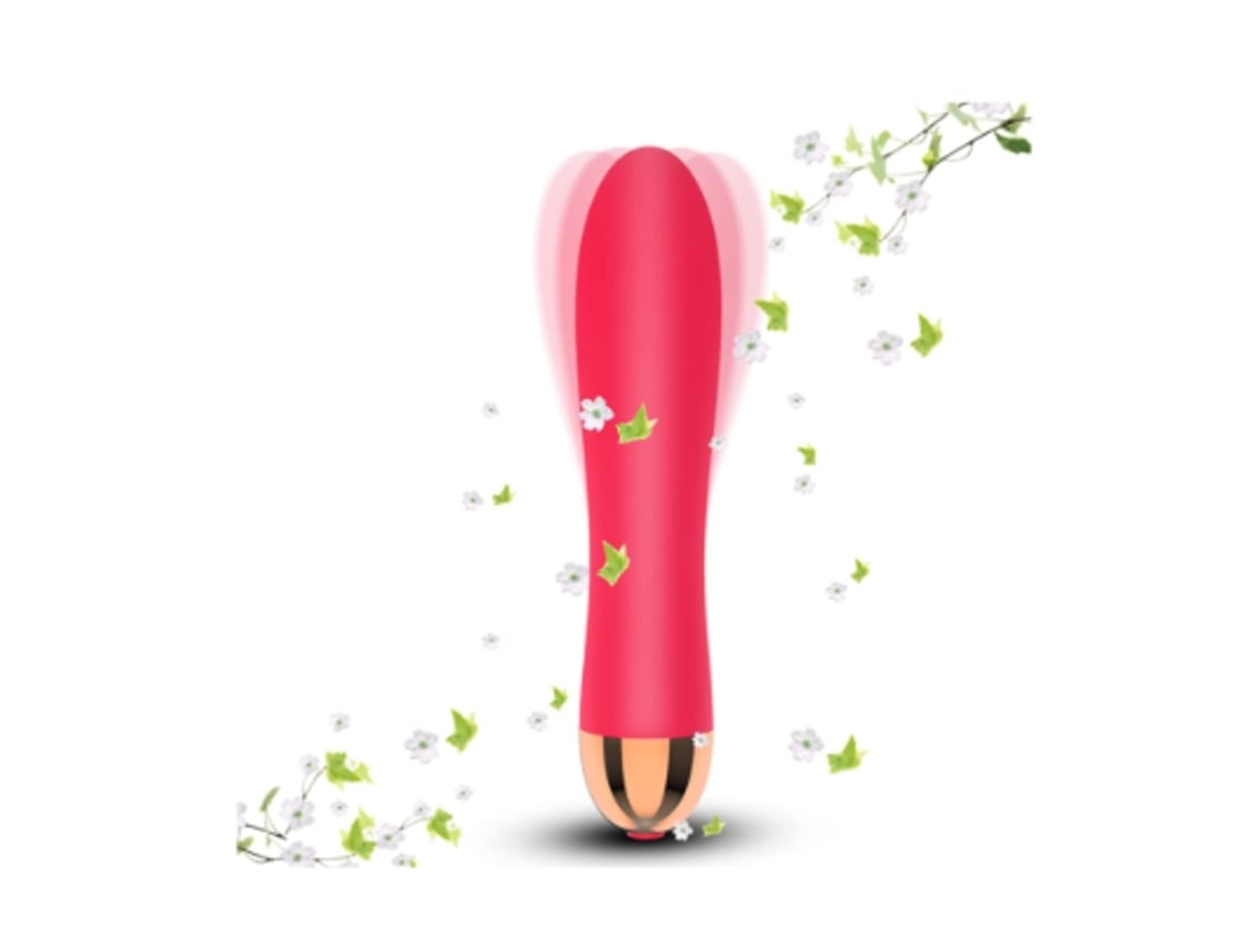 Vibrador Feminino De 12 Modos Brinquedo Sexual Recarregável Por Usb Massageador De Masturbação Feminino Vermelho Yunzii