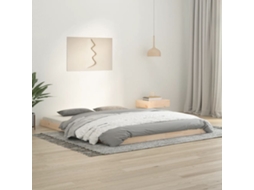 Vidaxl Estrutura De Cama 160x200 Cm Madeira De Pinho Maciça