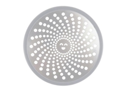 Capturador de Pelo para Drenaje de Ducha de 4,5 Pulgadas Acero Inoxidable Filtro Anti pelo Grifo para Baño Cocina Tubería Plata