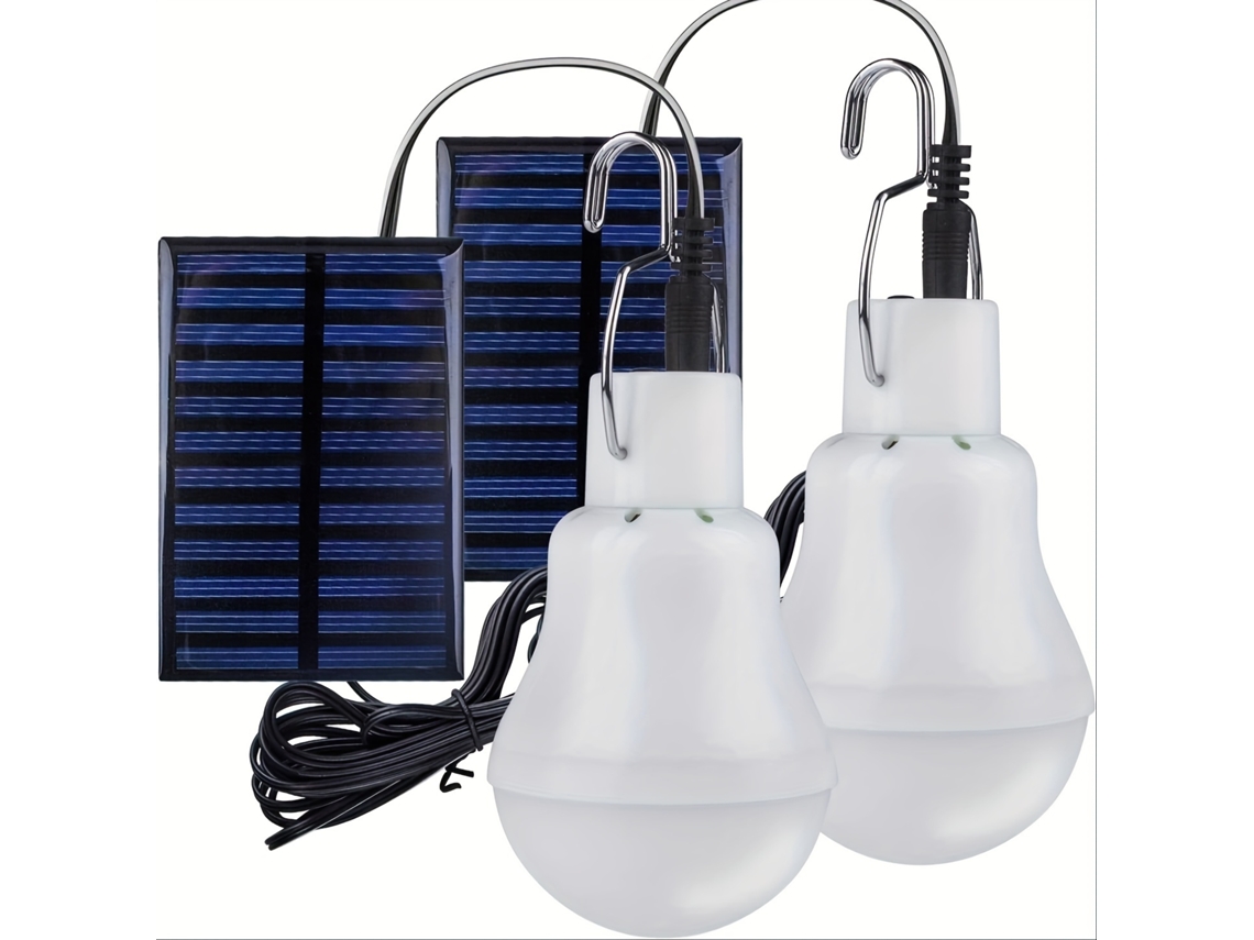 Lanterna Solar AQUAFORGE suspensa para jardim e camping com iluminação Led