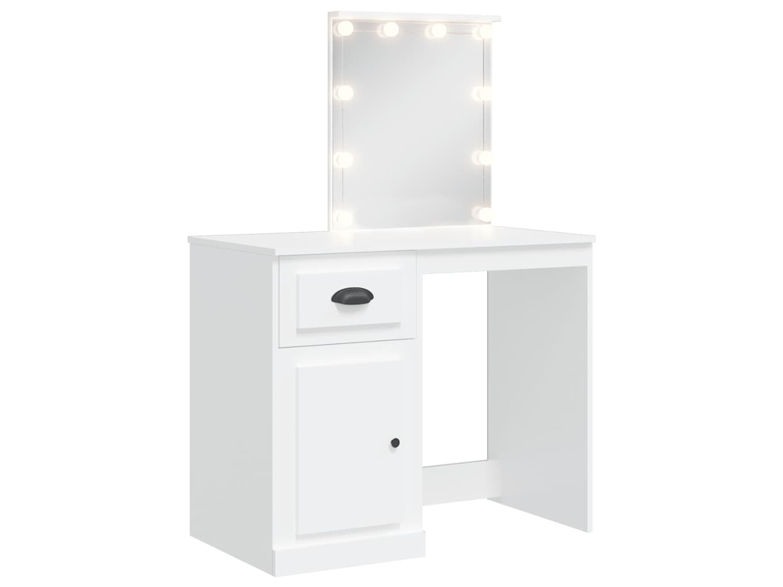 Dressing Table, Dressing Tables Vidaxl Branco Madeira Processada (n/a)