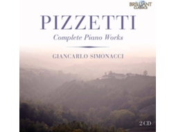 CD Pizzetti, Giancarlo Simonacci - Complete Piano Works