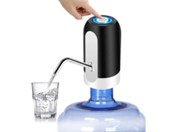 Dispensador de Água Recarregável Via Usb, Bomba de Água Elétrica para Garrafas, Portátil, Ideal para Camping, Viagens, Casa e Escritório BRILVIBERA