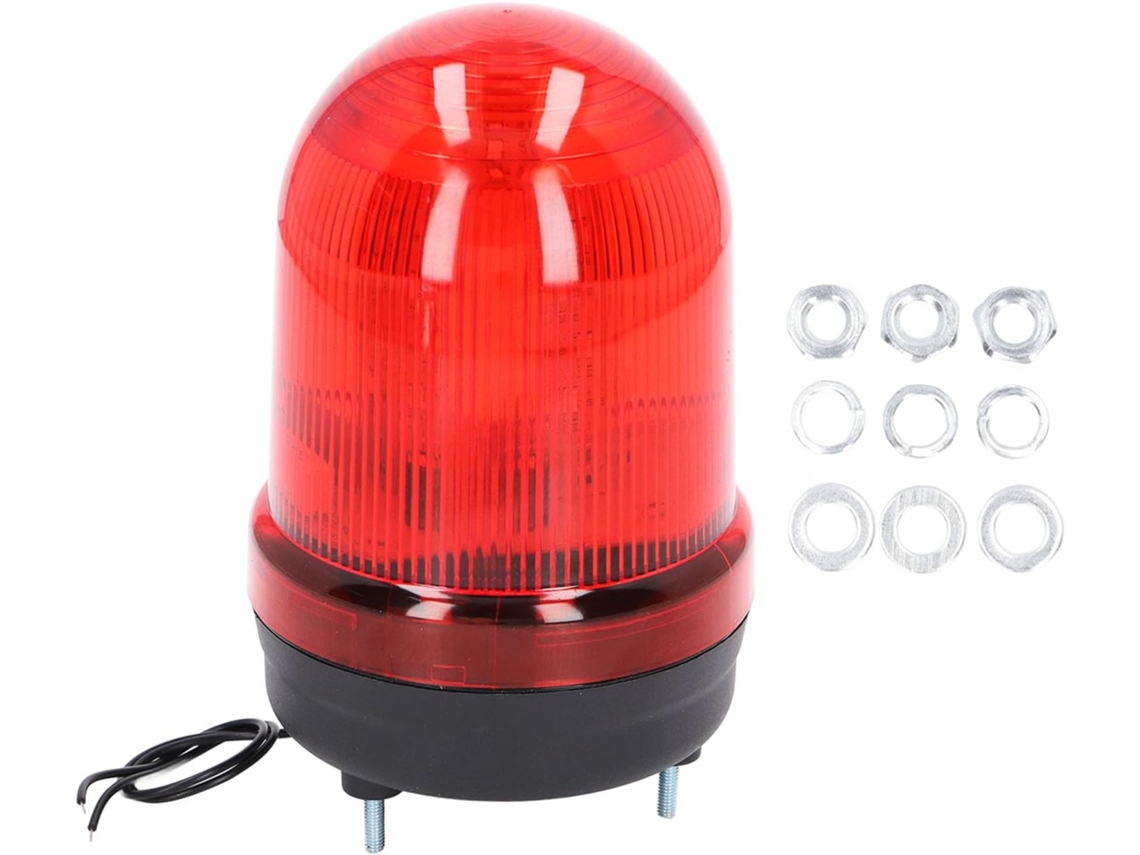 Luz De Alarme Estroboscópica Led Giratória Industrial, Confiável, Para Garagens, Oficinas E Autocaravanas, 1 Unidade 12v