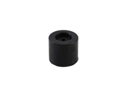 Batente de Borracha P/ Portão Ø¸38mm Preto
