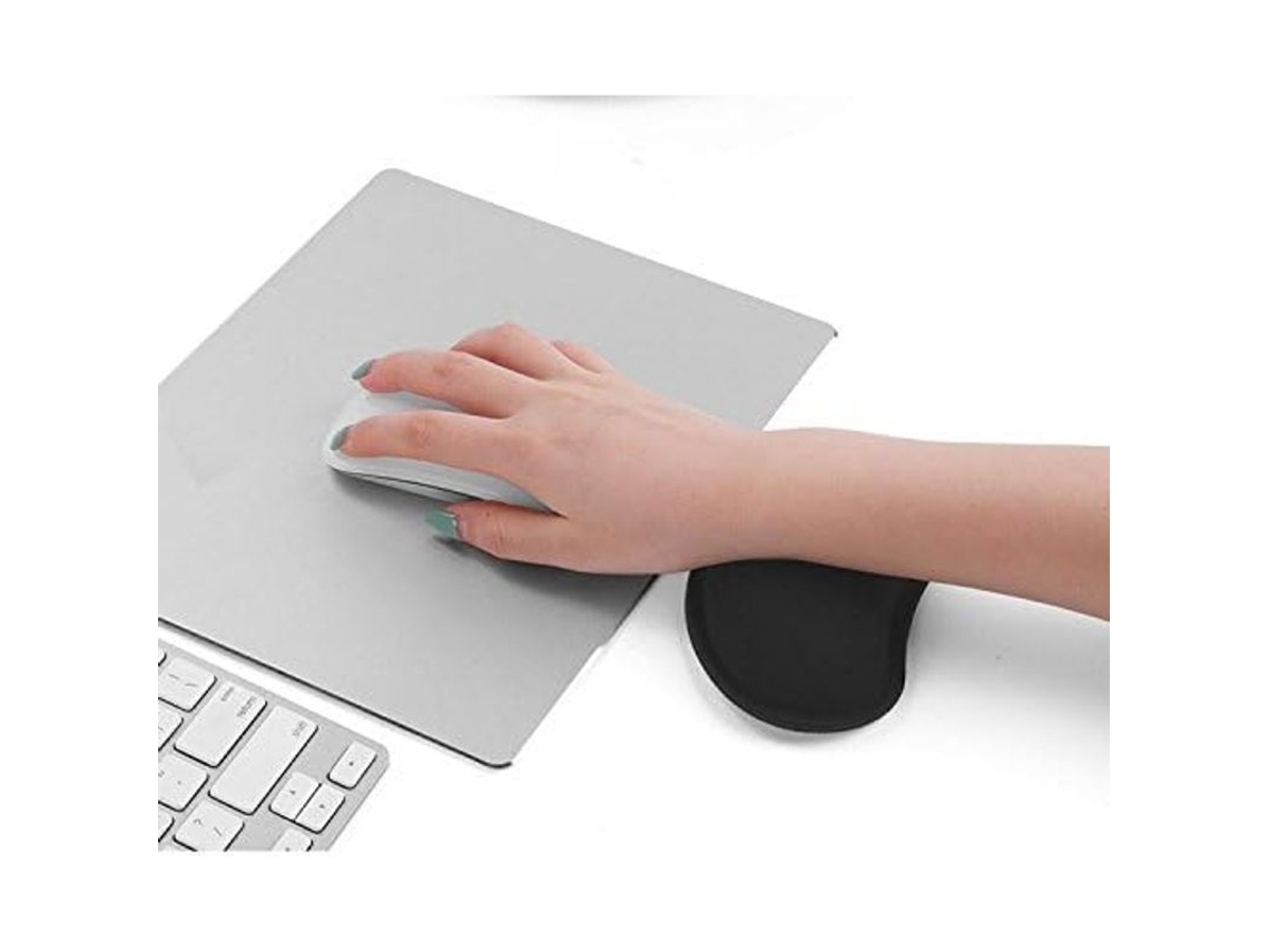 2026 suporte de Pulso Ergonômico de Espuma de Memória para Teclado e Mouse Preto
