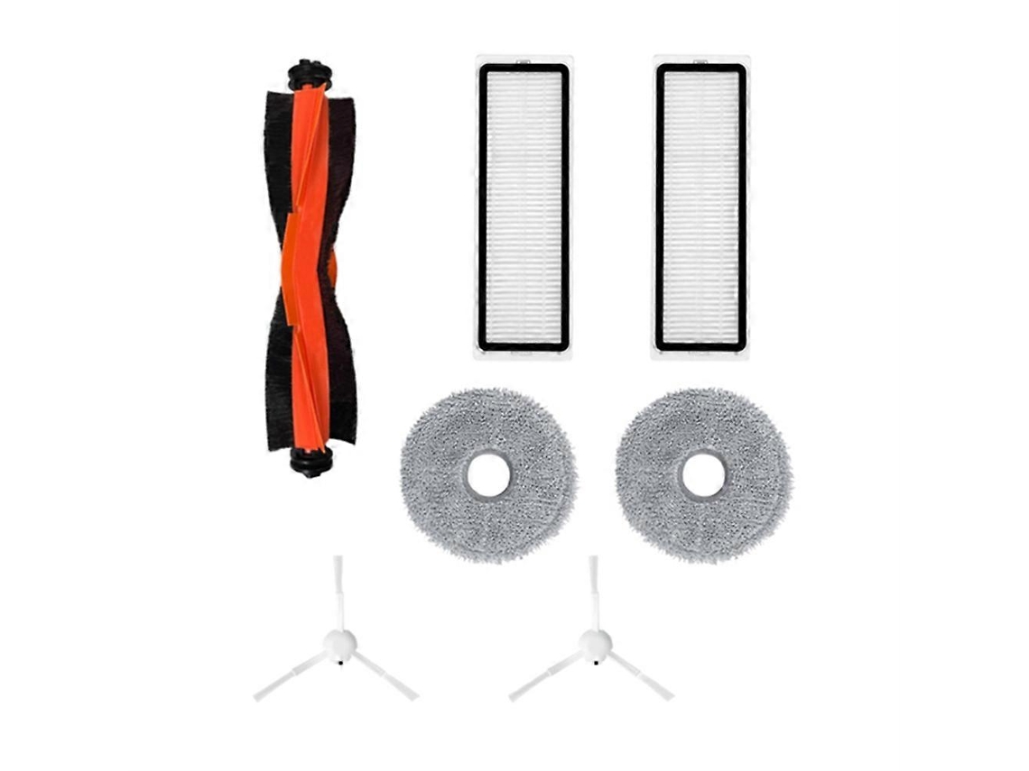 Peças De Reposição E Acessórios Para Aspirador Robô Xiaomi Mijia 3s B108cn 2pro B113cn: Rolo, Escova Lateral Principal, Filtro E Esfregão.