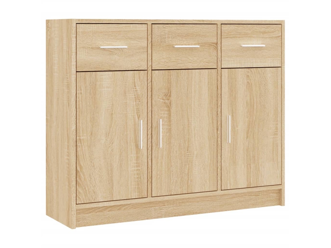 Aparador VIDAXL Marrom Madeira processada (91x28x75 cm)