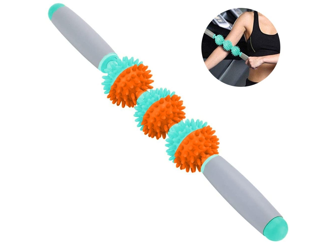 Massageador Muscular Rolo Laranja