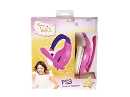 Micro Auscultadores INDECA PS3 Violetta