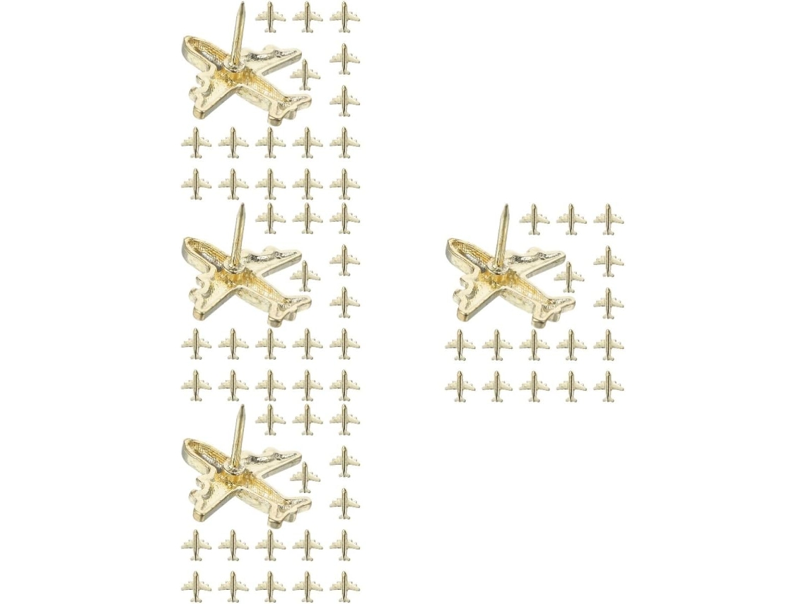 Conjunto De 120 Tachinhas Metal Para Murais E Artesanato, Fixadores
