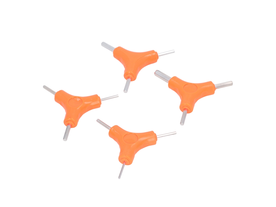 Kit portátil com chave hexagonal e chave de 3 vias, 40cr | Sem marca