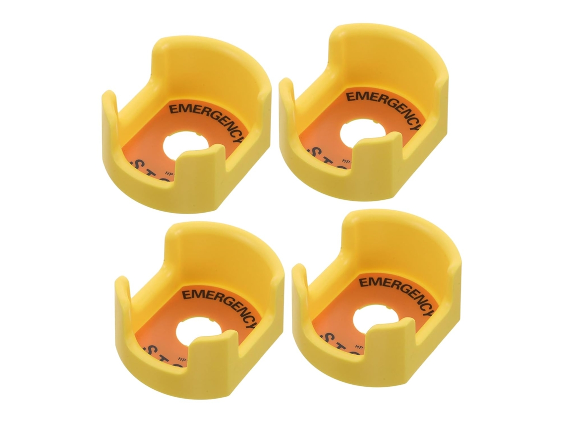 Conjunto De 4 Capas Protetoras Para Interruptores De Botão.