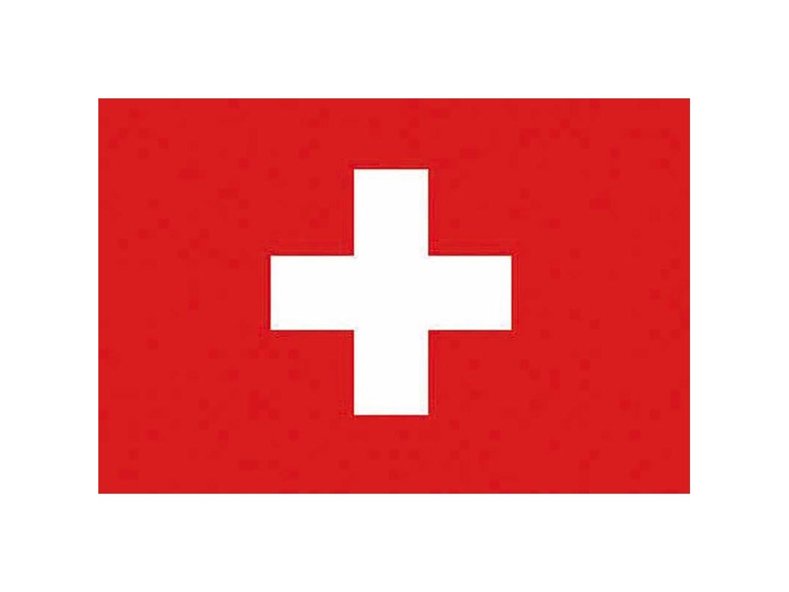 Bandeira Suíça 30X20 Vermelhoprosea