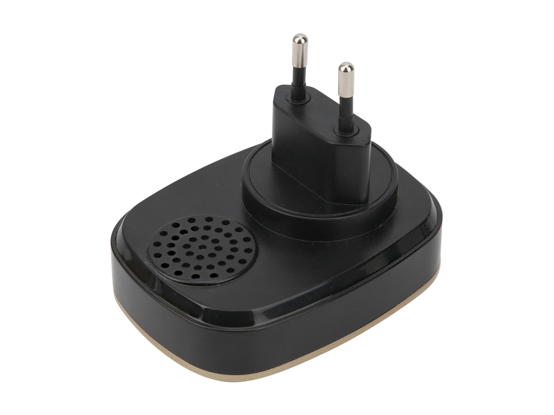 Timbre De Porta Sem Fio Impermeável Controle Remoto Volume Ajustável 4 Níveis 85‑26v