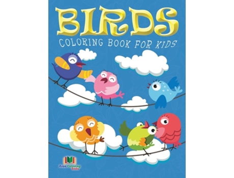 Livro Birds Coloring Book For Kids De Neil Masters (inglês)