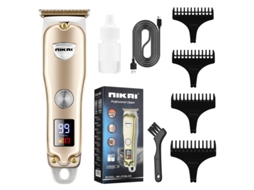 Máquina Cortar Cabelo Recarregavel6 NANA Sh-2729 Ouro
