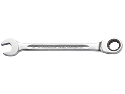 STAHLWILLE 41171212 Chave de Catraca Combinada de Boca Fixa e Estrela Acodada 17 12